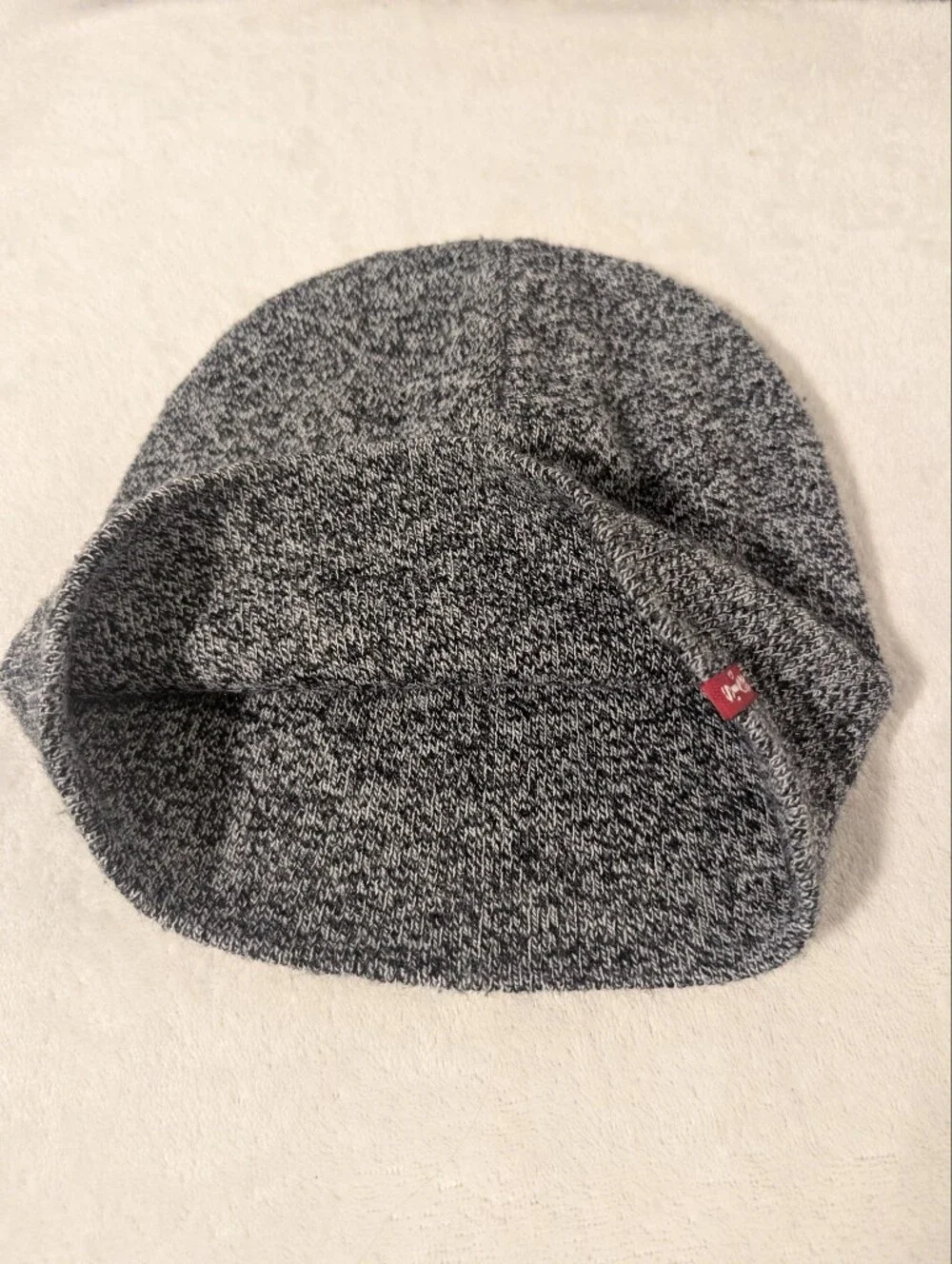 Levi’s Gray Marled Knit Beanie
